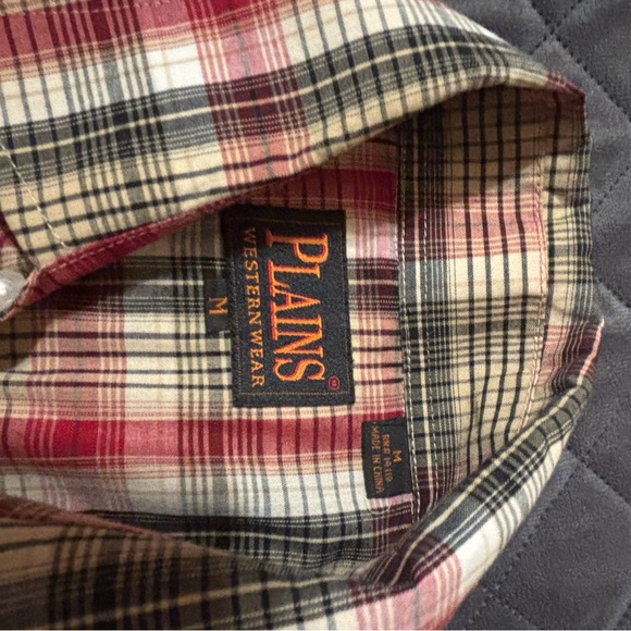 Plaid Button-Up Shirt - Picture 2 of 2